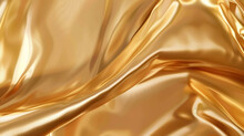 Smooth Golden Texture For Opulent Design Elements And Upscale Cosmetic Background