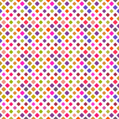  - Geometrical square pattern background design - colorful repeating abstract vector illustration from squares