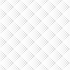 Poster - seamless curved star pattern background design - monochrome abstract vector graphic
