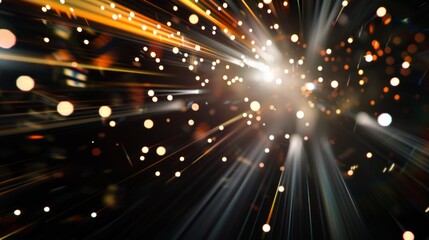 Poster - Dynamic Light Burst Overlay Effect