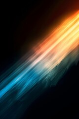 Poster - Contrasting Light Streaks Overlay for Photos