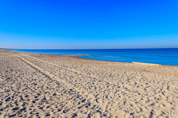 Canvas Print - View of the Baltic sea in Poland