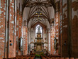 Gothic medieval St. John Cathedral in Gdansk	