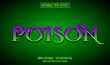 © Riskidesign - poison editable text effect