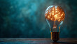 © ramaheda - brain light bulb idea concept