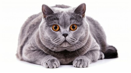 Wall Mural - British shorthair cat