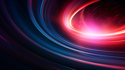 Wall Mural - Digital galaxy colorful black hole scene abstract graphic poster web page PPT background