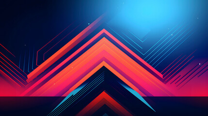 Digital color abstract line geometric arrangement graphic poster web page PPT background