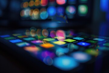 program code on the digital display,Macro of programming coding in screen stock photo.