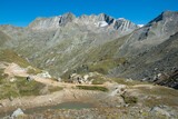Fototapeta Do pokoju - Beautiful alpine panorama from the Giogo Lungo alm in Alto Adige, Italy