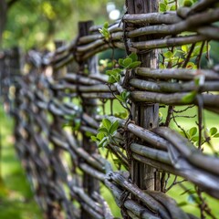 Sticker - old rusty wire