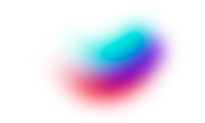 Poster - Colorful gradient with noise and blur effects. Gradient beam of light on a transparent background. Colorful glare of neon light