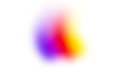 Poster - Colorful gradient with noise and blur effects. Gradient beam of light on a transparent background. Colorful glare of neon light
