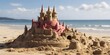 summer activity Building a Sandcastle on the Beach fun holiday 