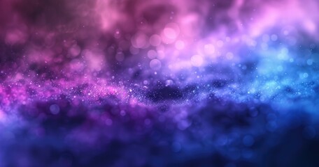 Wall Mural - Abstract blurred background with purple and blue gradient, grainy texture, minimalist backgrounds.