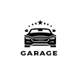 illustration logo design  a car repair shop