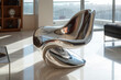 Futuristic Aluminum Furniture.