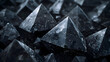 Obsidian Shards in the Shadows of Strategic Deception Cinematic D Render with Hyper Precision and Minimalist Aesthetic