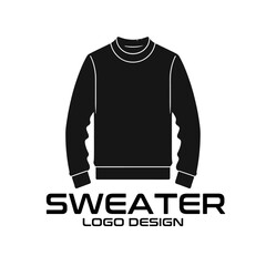 Wall Mural - Sweater Vector Logo Design