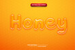 Realistic Liquid Honey Transparent Text EFfect