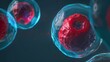 Stem cell research concept, focusing on the potential of human or animal cells in regenerative medicine and therapeutic applications. Scientific breakthrough in healthcare
