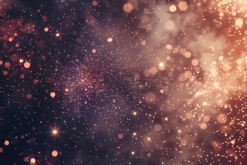Poster - A blurry image of colorful lights, great for background use