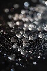 Poster - Close up of water droplets, suitable for various designs and projects