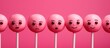 Smirking lollipop line-up