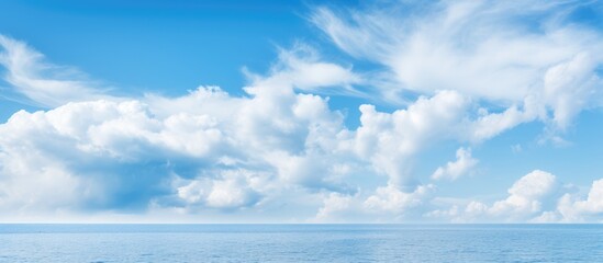 Poster - Boat sailing under overcast sky