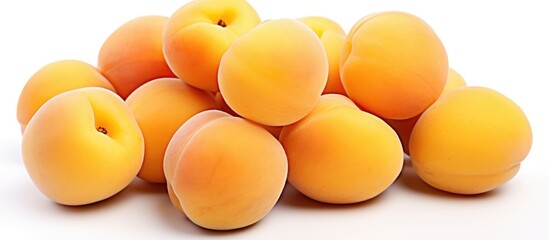 Poster - apricots spread out on table