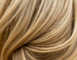 © Donald - background texture golden hair, blonde background silky curly female hair
