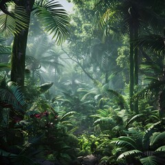 tropical jungle