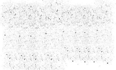 Wall Mural - distressed halftone grunge black and white vector texture - for creating abstract vintage effect wit