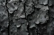Grunge black and white background with peeling paint,  Close up