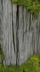 Wall Mural - background, texture, old boards with moss.