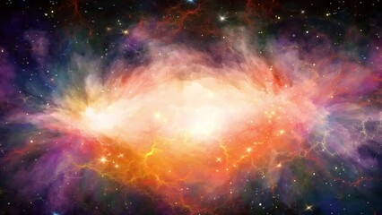 galaxy and nebula. abstract space background. endless universe with stars and galaxies in outer spac