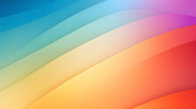 Digital Technology Rainbow Color Gradient Curve Abstract Poster Web Page PPT Background