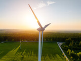 Fototapeta Paryż - Wind Power Turbines
