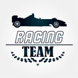 Racing Team logo Vektor