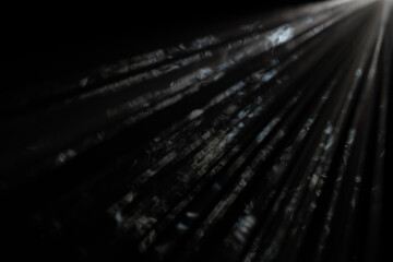 Wall Mural - mysterious light rays in the shadows