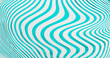 Abstract image of curved white stripes on a turquoise background. Background for your design.Vector illustration.