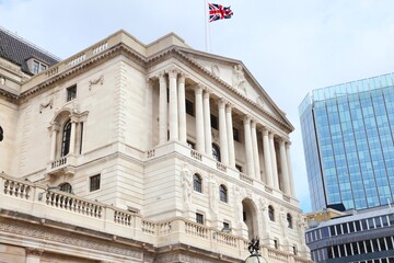 Wall Mural - Bank of England in London UK