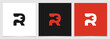 Letter R Modern Logo Vector , Logo for Automotive or Branding , Initial R Elegant Logo