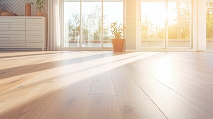 Sticker - pine light wood flooring