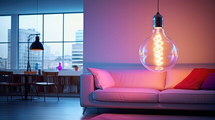 Poster - energy led light bulb