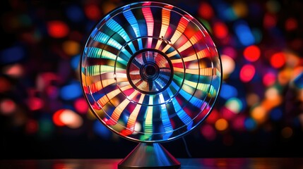 Poster - mesmerizing light fan