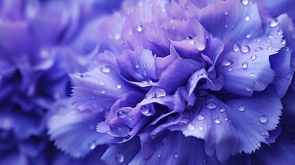 Wall Mural - macro purple carnation