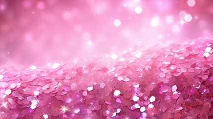 Poster - energetic pink sparkle background