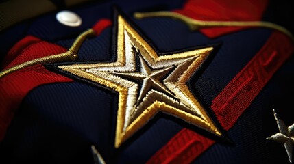 uniform military star emblem