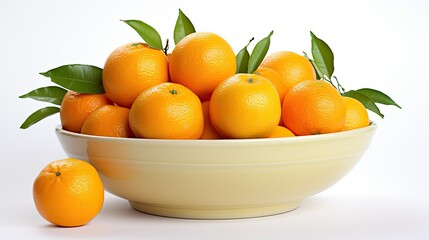 Poster - clementine background orange fruit